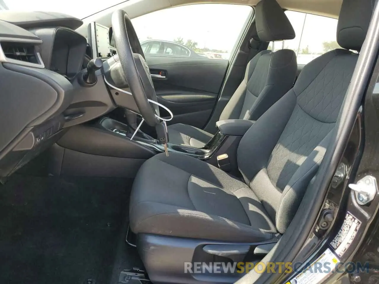 7 Photograph of a damaged car JTDEPMAE6MJ147197 TOYOTA COROLLA 2021