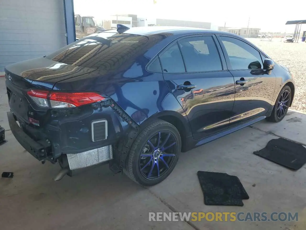 3 Photograph of a damaged car JTDEPMAE6MJ149502 TOYOTA COROLLA 2021