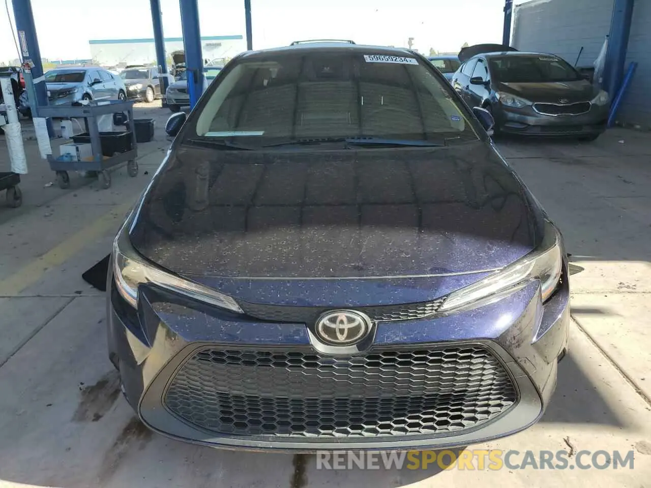 5 Photograph of a damaged car JTDEPMAE6MJ149502 TOYOTA COROLLA 2021