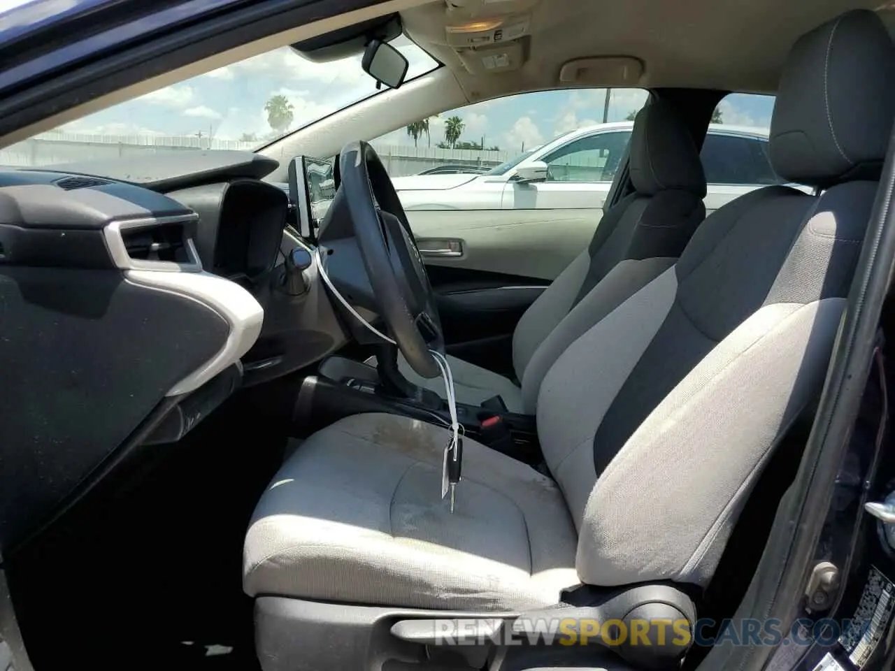 7 Photograph of a damaged car JTDEPMAE6MJ149936 TOYOTA COROLLA 2021
