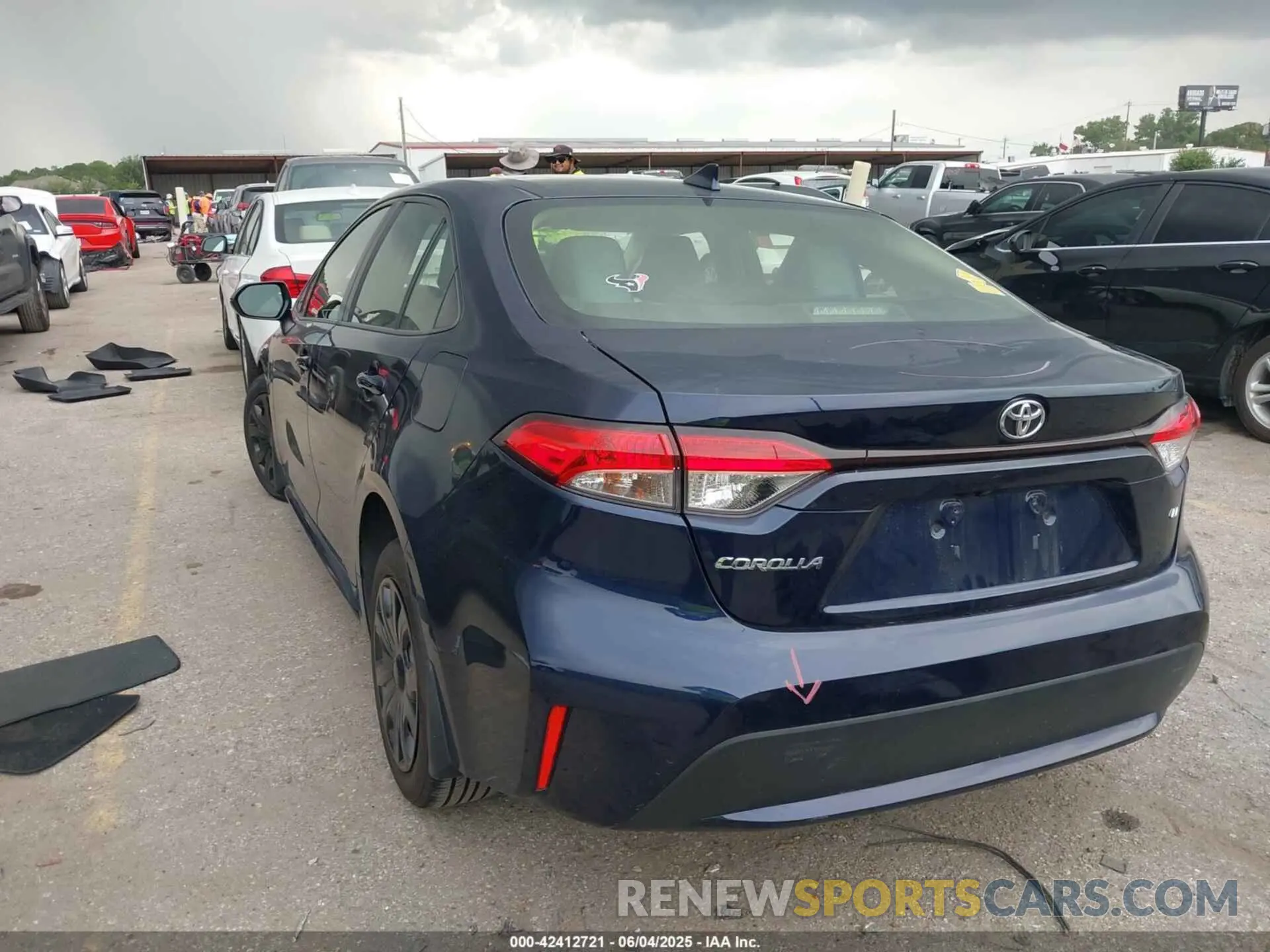 3 Photograph of a damaged car JTDEPMAE6MJ157230 TOYOTA COROLLA 2021