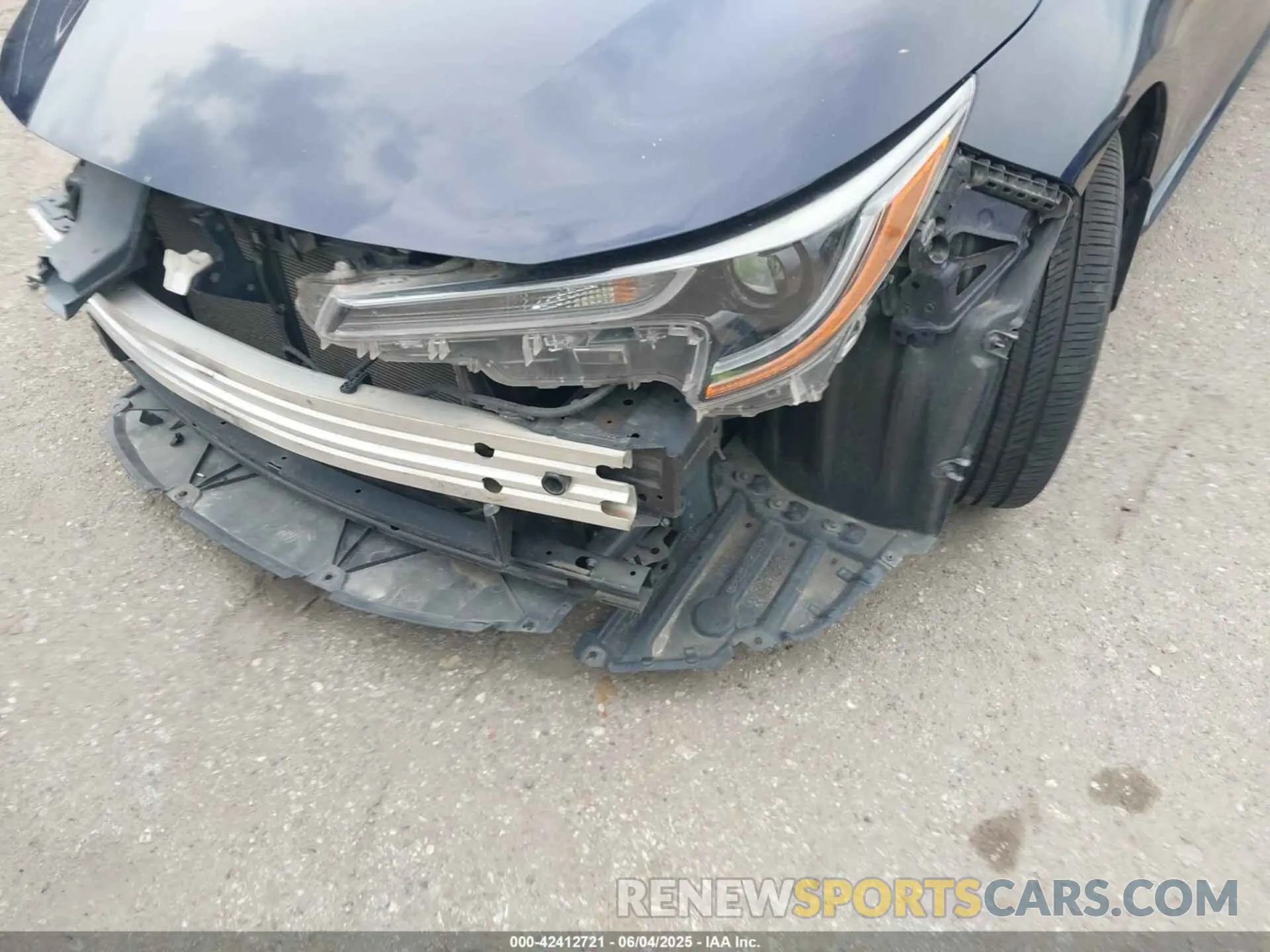 6 Photograph of a damaged car JTDEPMAE6MJ157230 TOYOTA COROLLA 2021