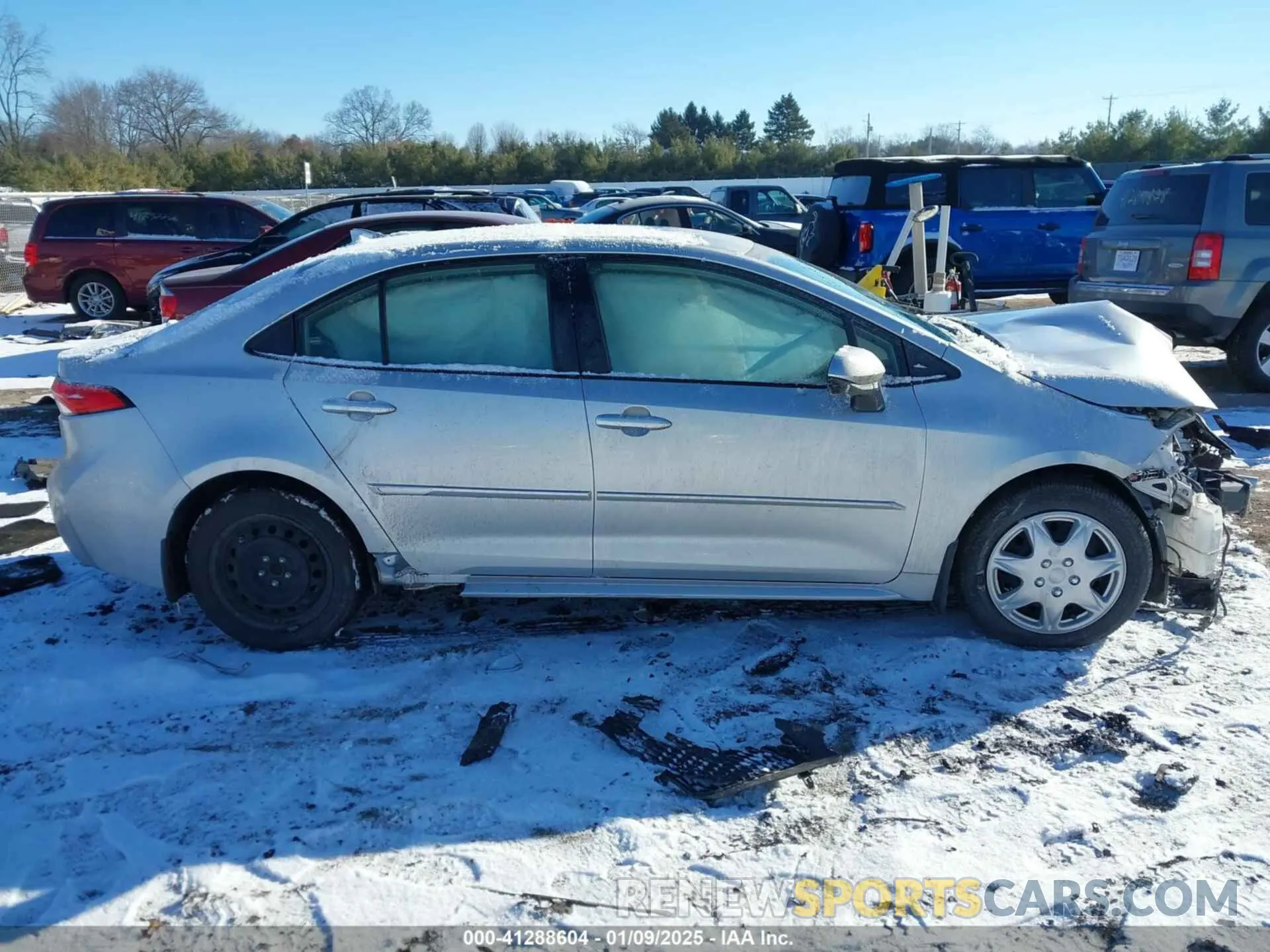 14 Photograph of a damaged car JTDEPMAE6MJ159186 TOYOTA COROLLA 2021