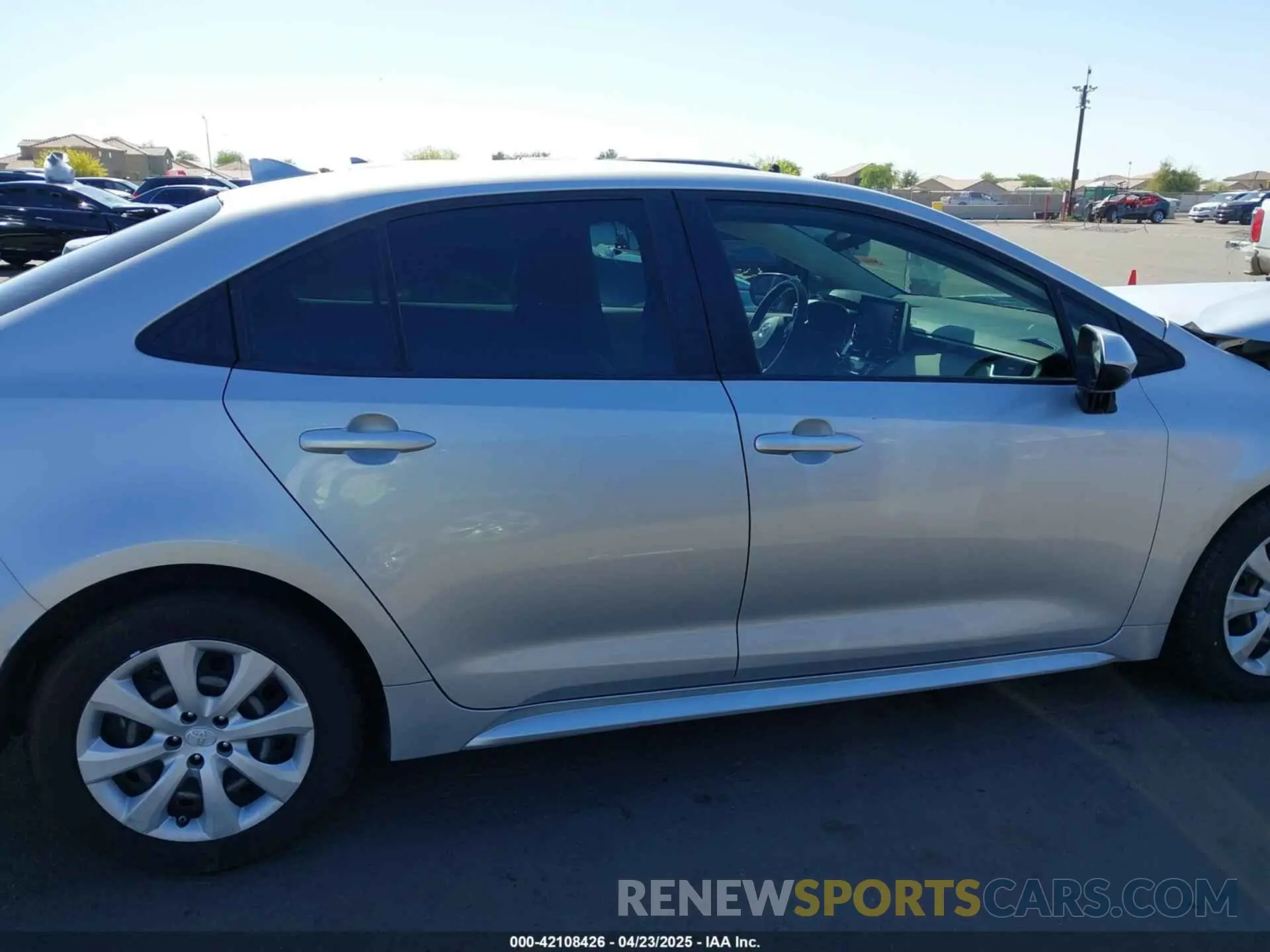 13 Photograph of a damaged car JTDEPMAE6MJ159494 TOYOTA COROLLA 2021