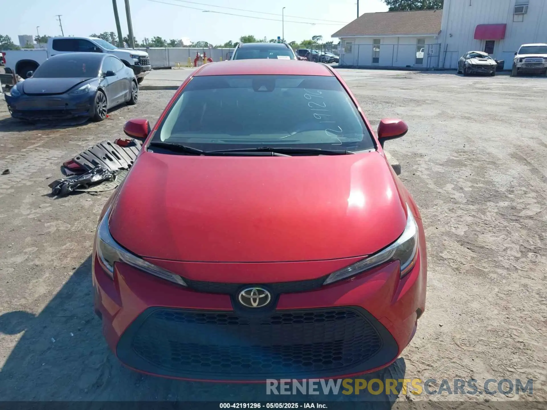 12 Photograph of a damaged car JTDEPMAE6MJ168776 TOYOTA COROLLA 2021
