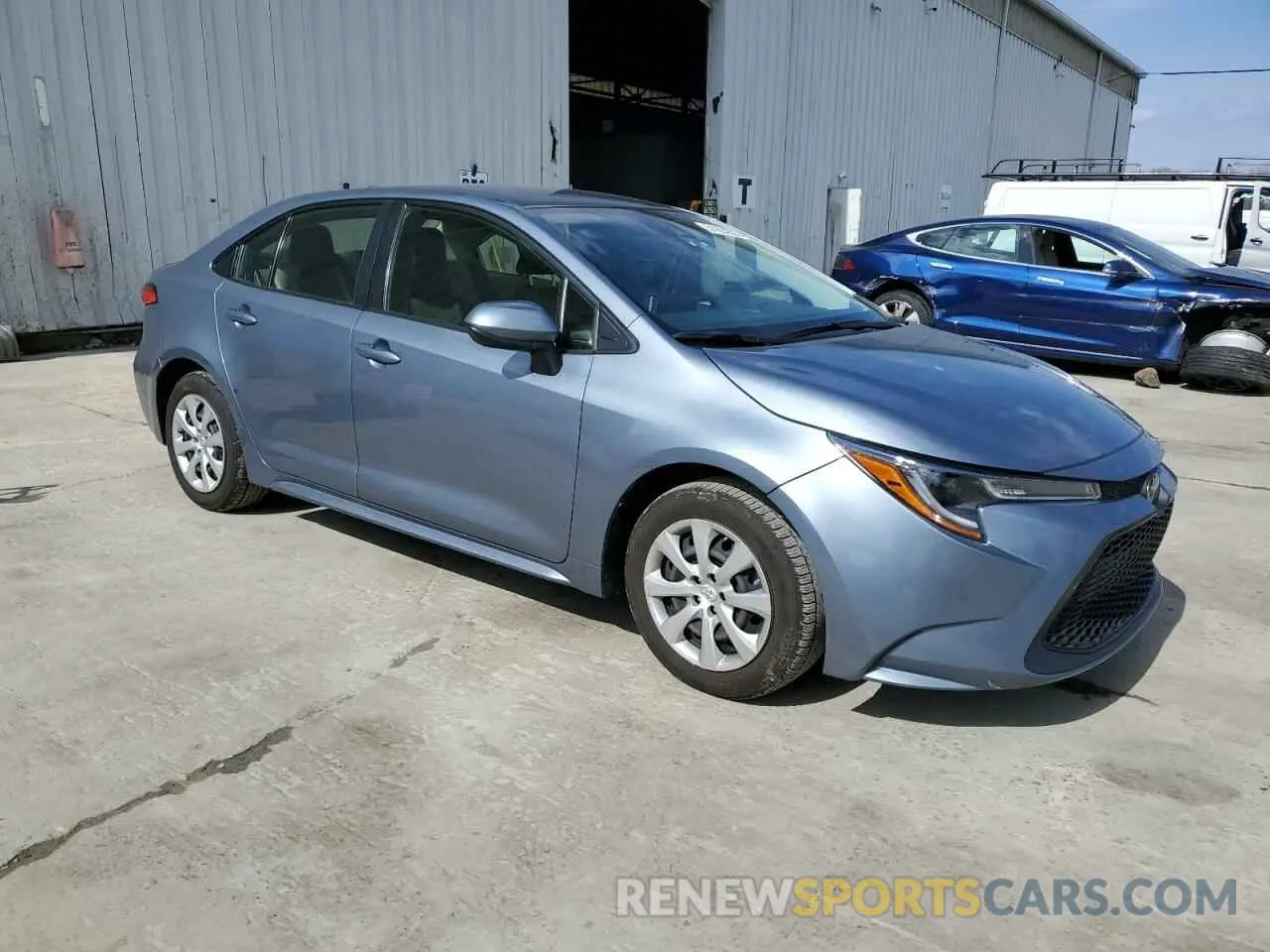 4 Photograph of a damaged car JTDEPMAE6MJ172603 TOYOTA COROLLA 2021