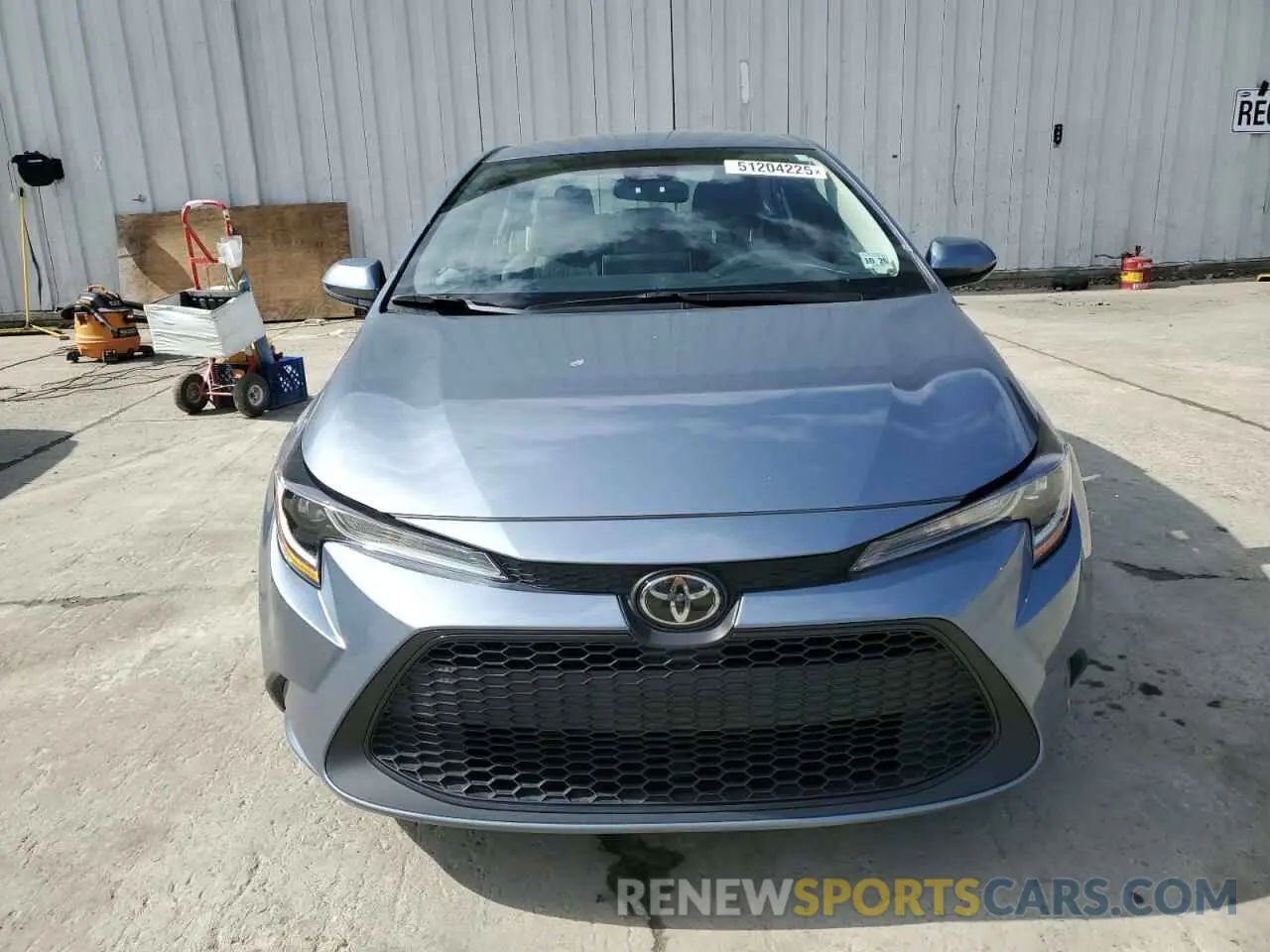 5 Photograph of a damaged car JTDEPMAE6MJ172603 TOYOTA COROLLA 2021