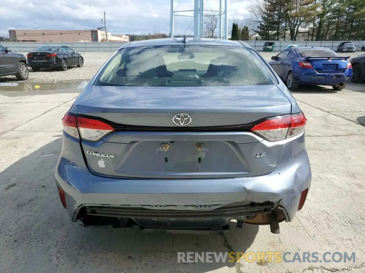 6 Photograph of a damaged car JTDEPMAE6MJ172603 TOYOTA COROLLA 2021