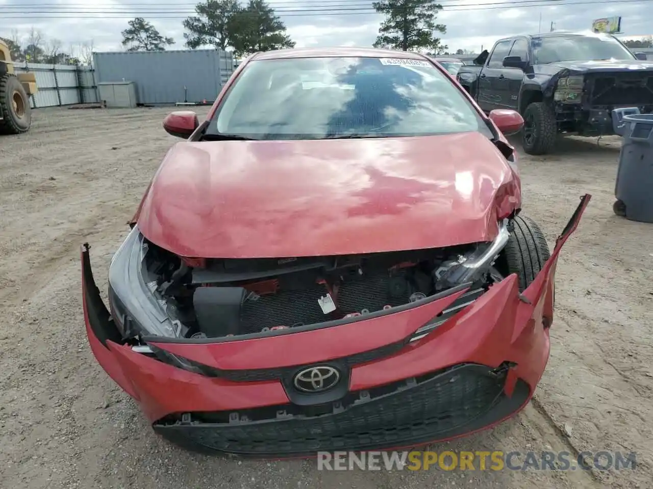 5 Photograph of a damaged car JTDEPMAE6MJ173704 TOYOTA COROLLA 2021