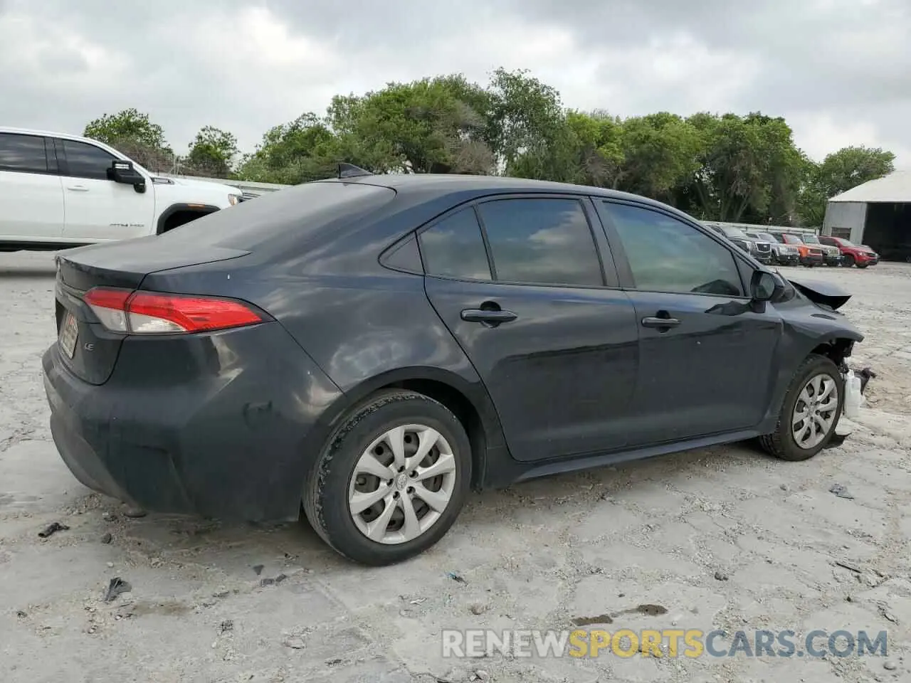 3 Photograph of a damaged car JTDEPMAE6MJ174254 TOYOTA COROLLA 2021