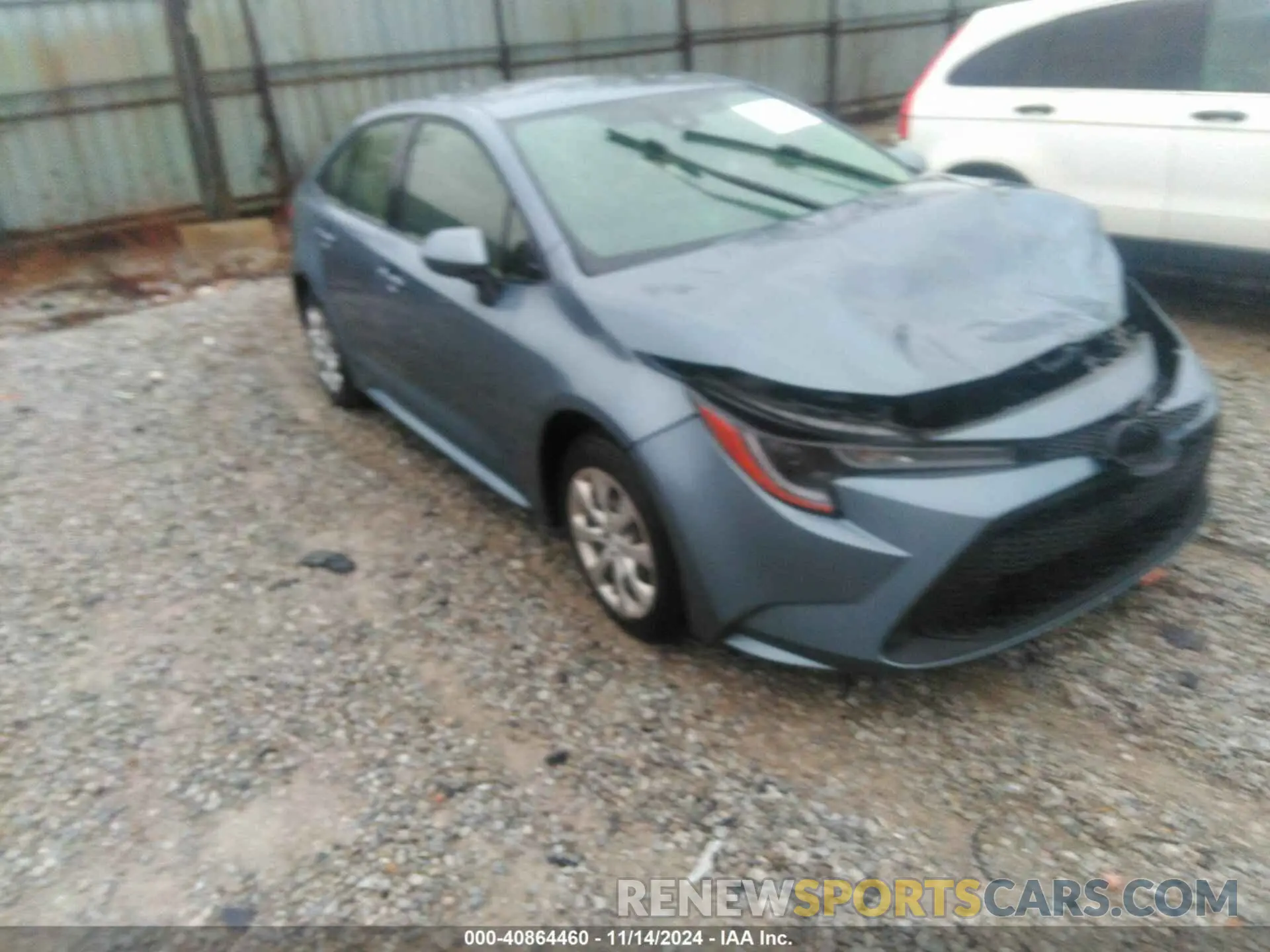 1 Photograph of a damaged car JTDEPMAE6MJ174710 TOYOTA COROLLA 2021