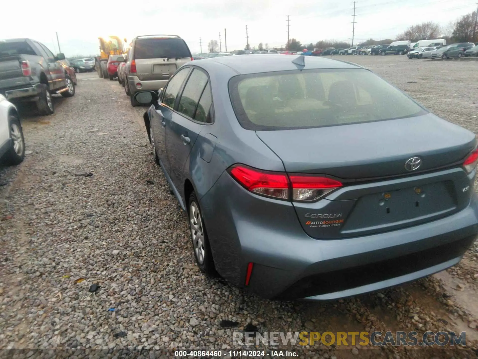3 Photograph of a damaged car JTDEPMAE6MJ174710 TOYOTA COROLLA 2021