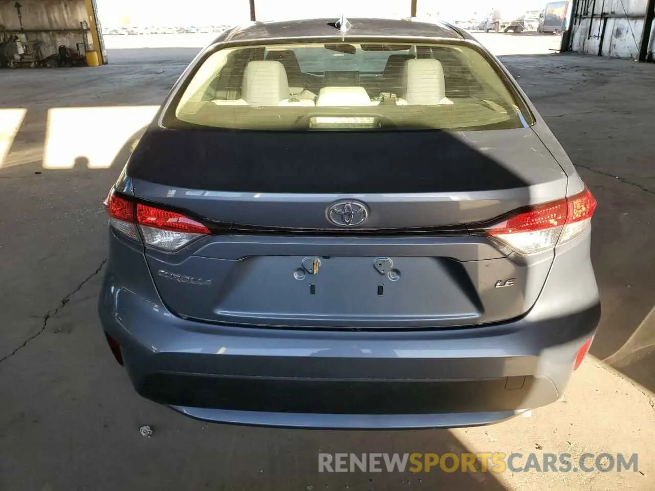 6 Photograph of a damaged car JTDEPMAE6MJ177008 TOYOTA COROLLA 2021