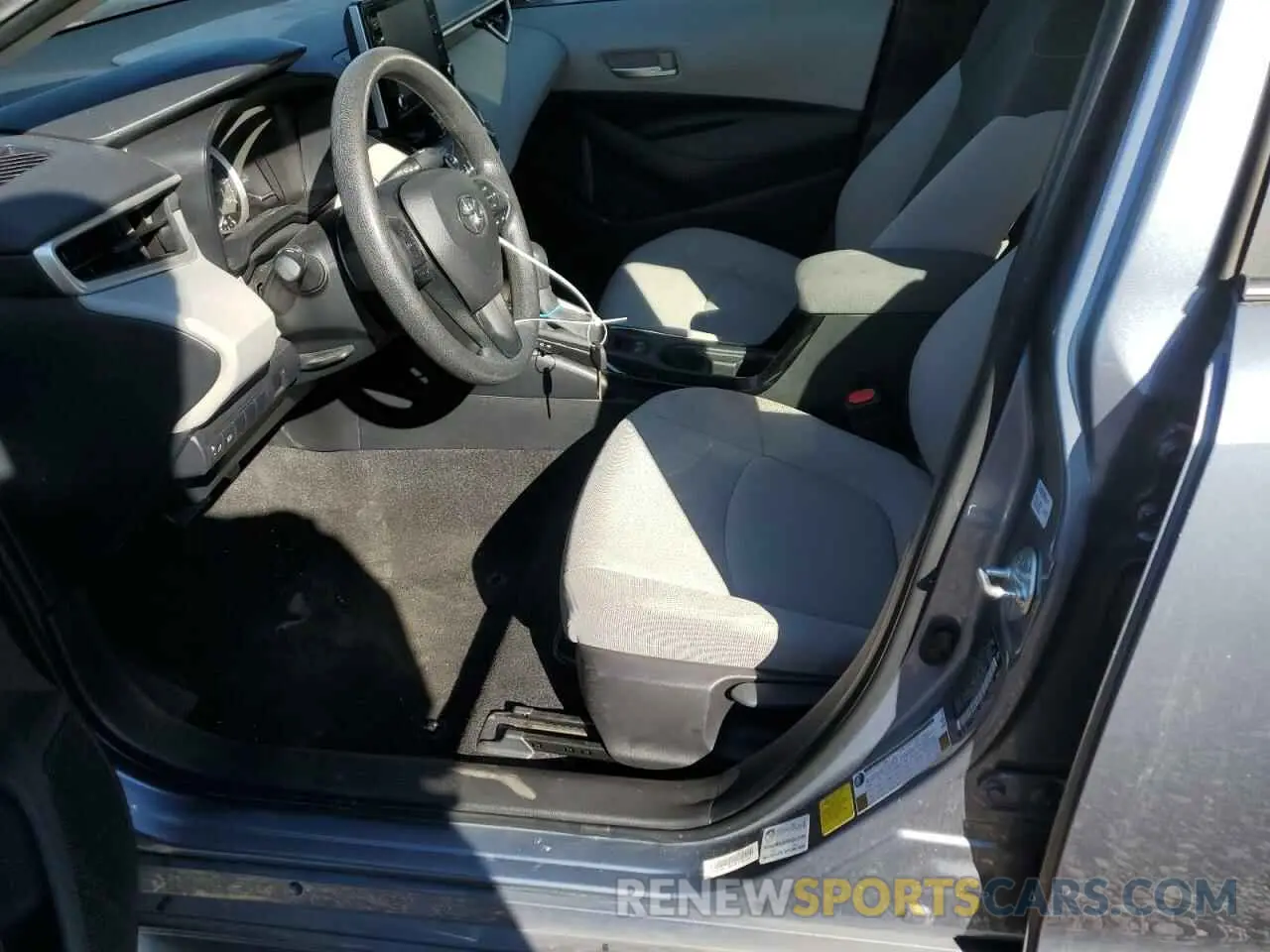 7 Photograph of a damaged car JTDEPMAE6MJ177008 TOYOTA COROLLA 2021