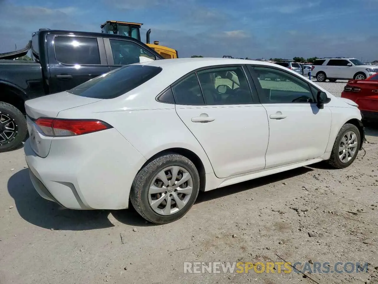3 Photograph of a damaged car JTDEPMAE6MJ177736 TOYOTA COROLLA 2021
