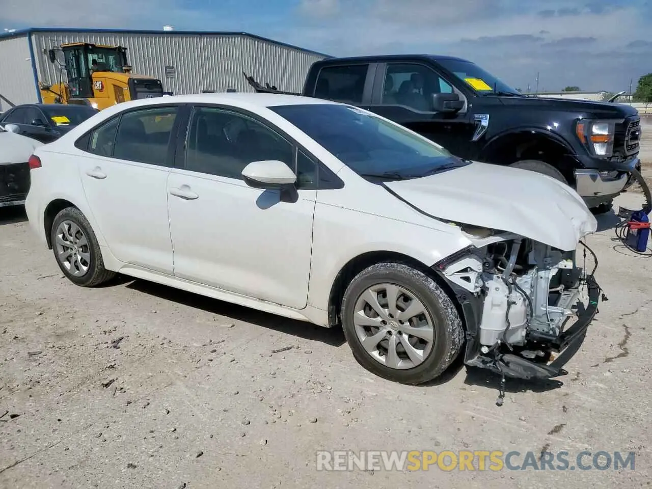 4 Photograph of a damaged car JTDEPMAE6MJ177736 TOYOTA COROLLA 2021