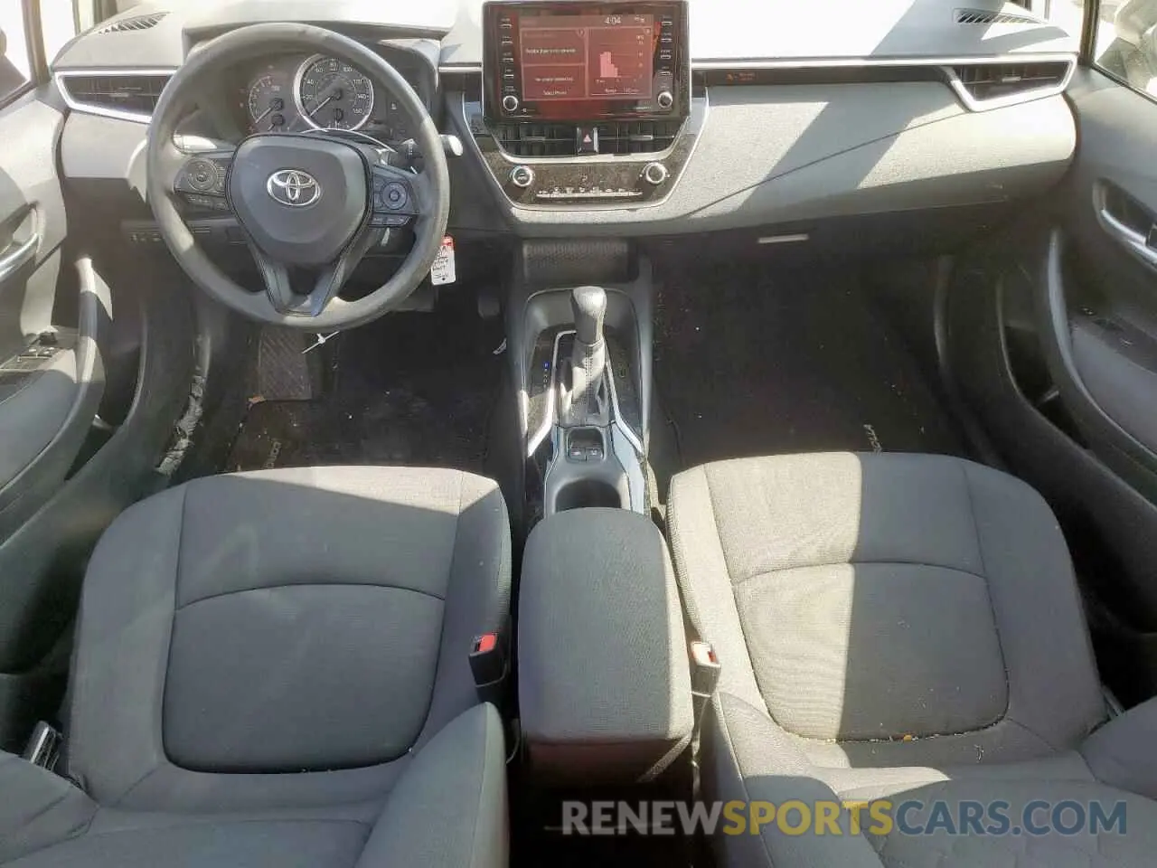 8 Photograph of a damaged car JTDEPMAE6MJ177736 TOYOTA COROLLA 2021