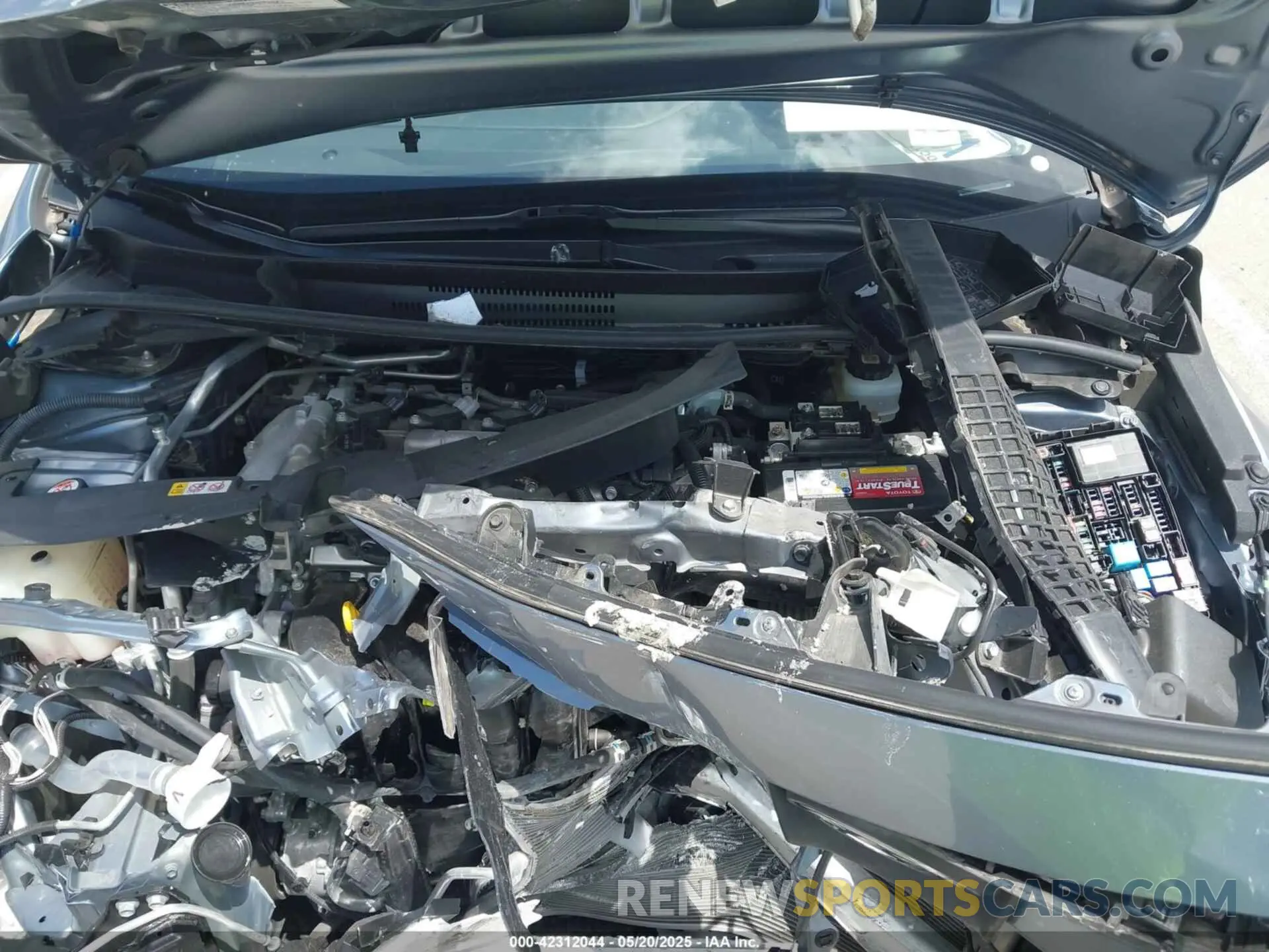 10 Photograph of a damaged car JTDEPMAE6MJ181656 TOYOTA COROLLA 2021