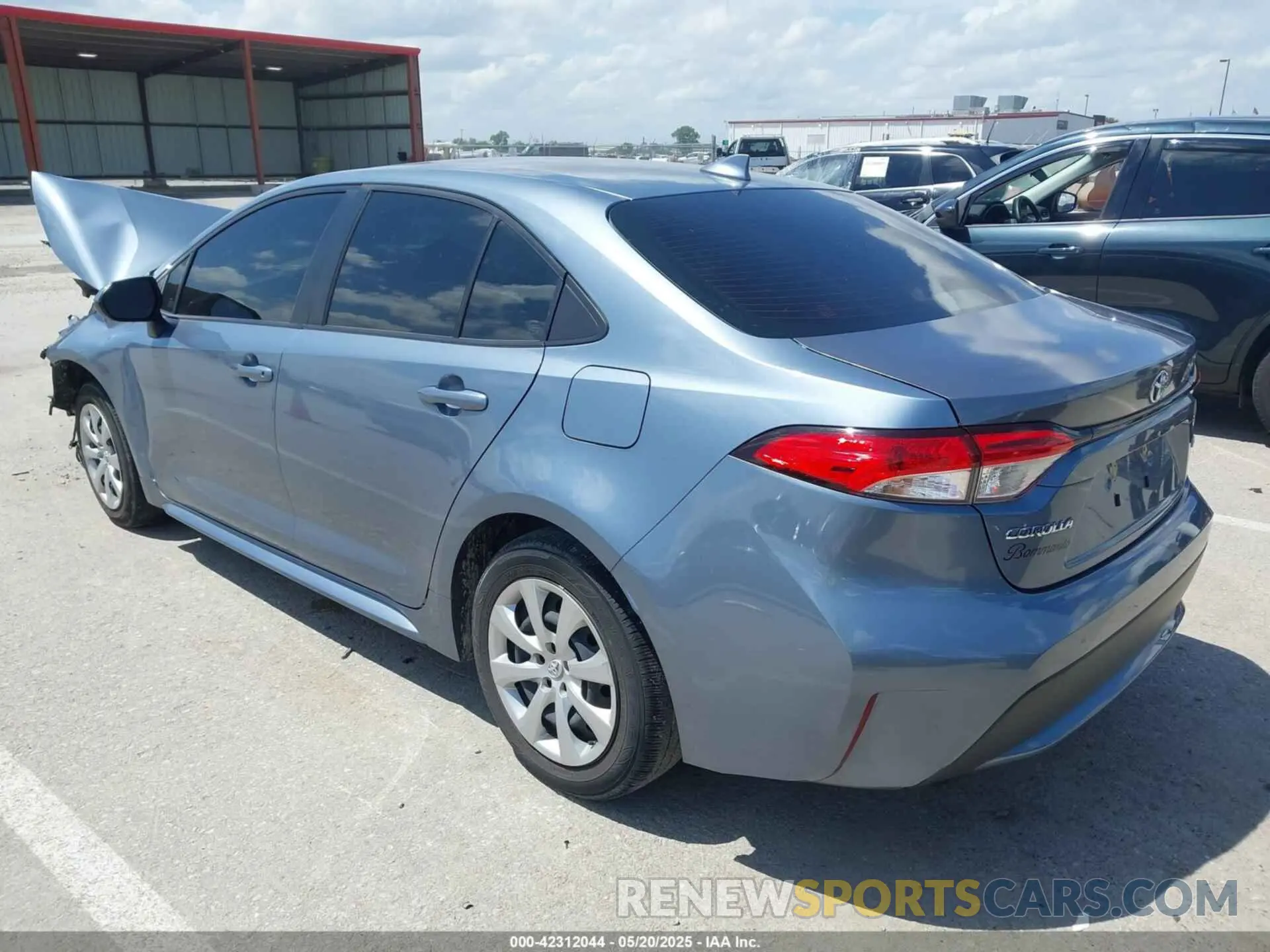 3 Photograph of a damaged car JTDEPMAE6MJ181656 TOYOTA COROLLA 2021
