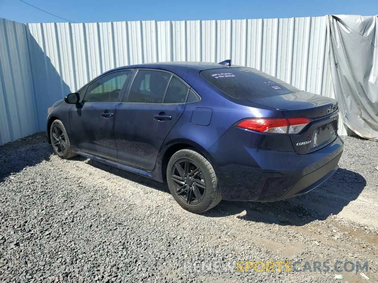 2 Photograph of a damaged car JTDEPMAE6MJ181706 TOYOTA COROLLA 2021