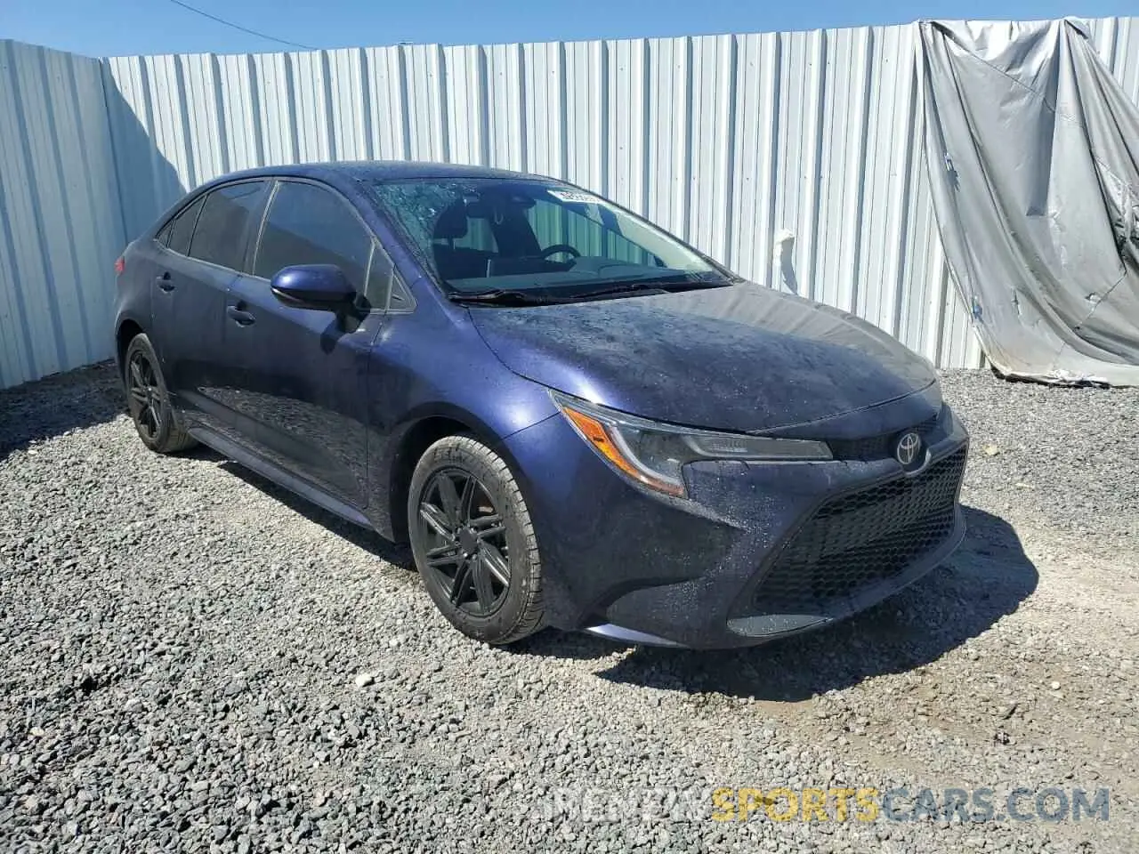 4 Photograph of a damaged car JTDEPMAE6MJ181706 TOYOTA COROLLA 2021