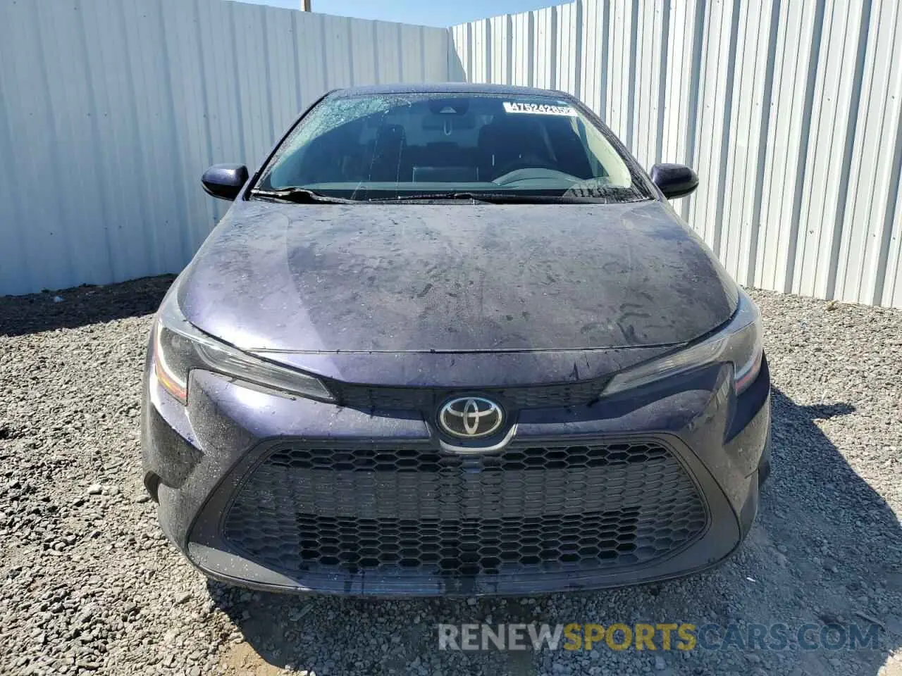 5 Photograph of a damaged car JTDEPMAE6MJ181706 TOYOTA COROLLA 2021