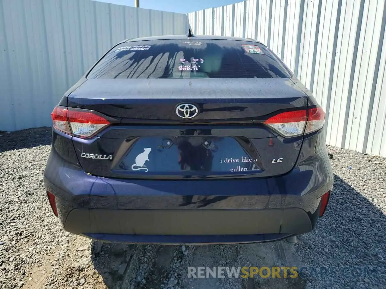 6 Photograph of a damaged car JTDEPMAE6MJ181706 TOYOTA COROLLA 2021