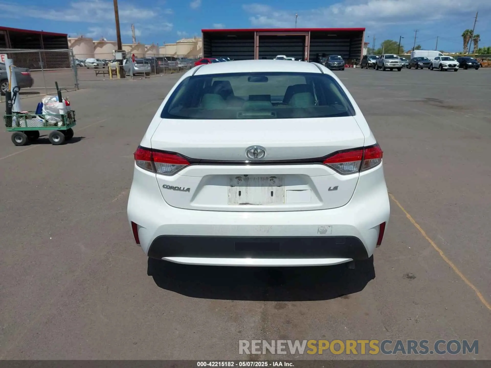 16 Photograph of a damaged car JTDEPMAE6MJ186534 TOYOTA COROLLA 2021