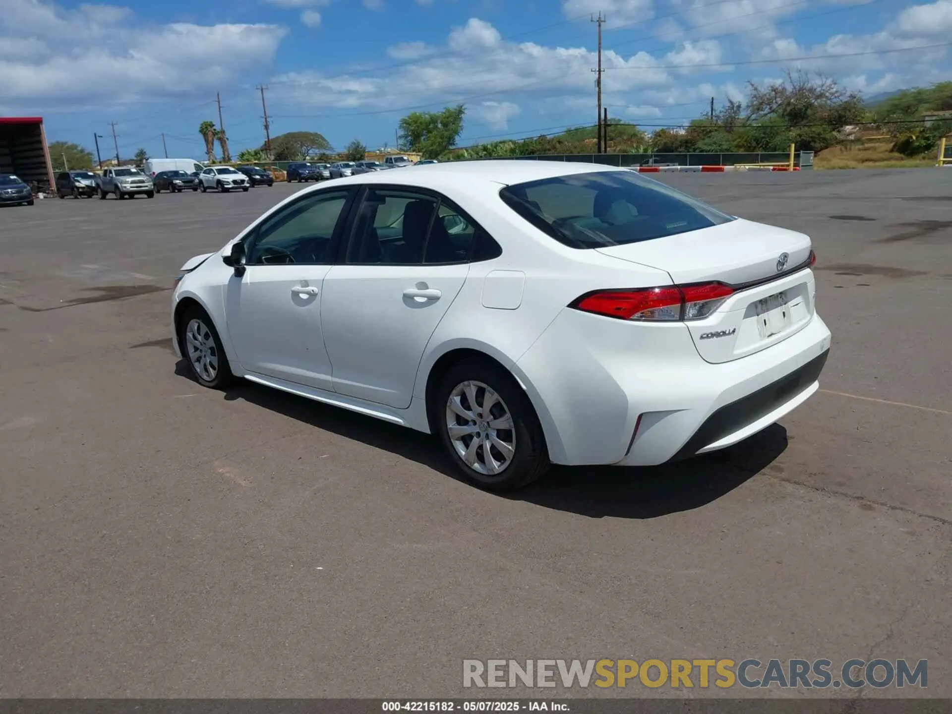 3 Photograph of a damaged car JTDEPMAE6MJ186534 TOYOTA COROLLA 2021