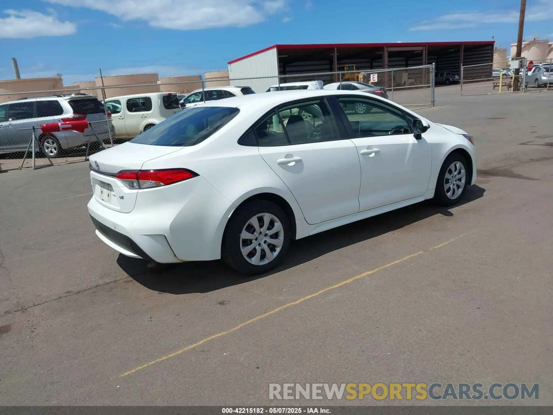 4 Photograph of a damaged car JTDEPMAE6MJ186534 TOYOTA COROLLA 2021