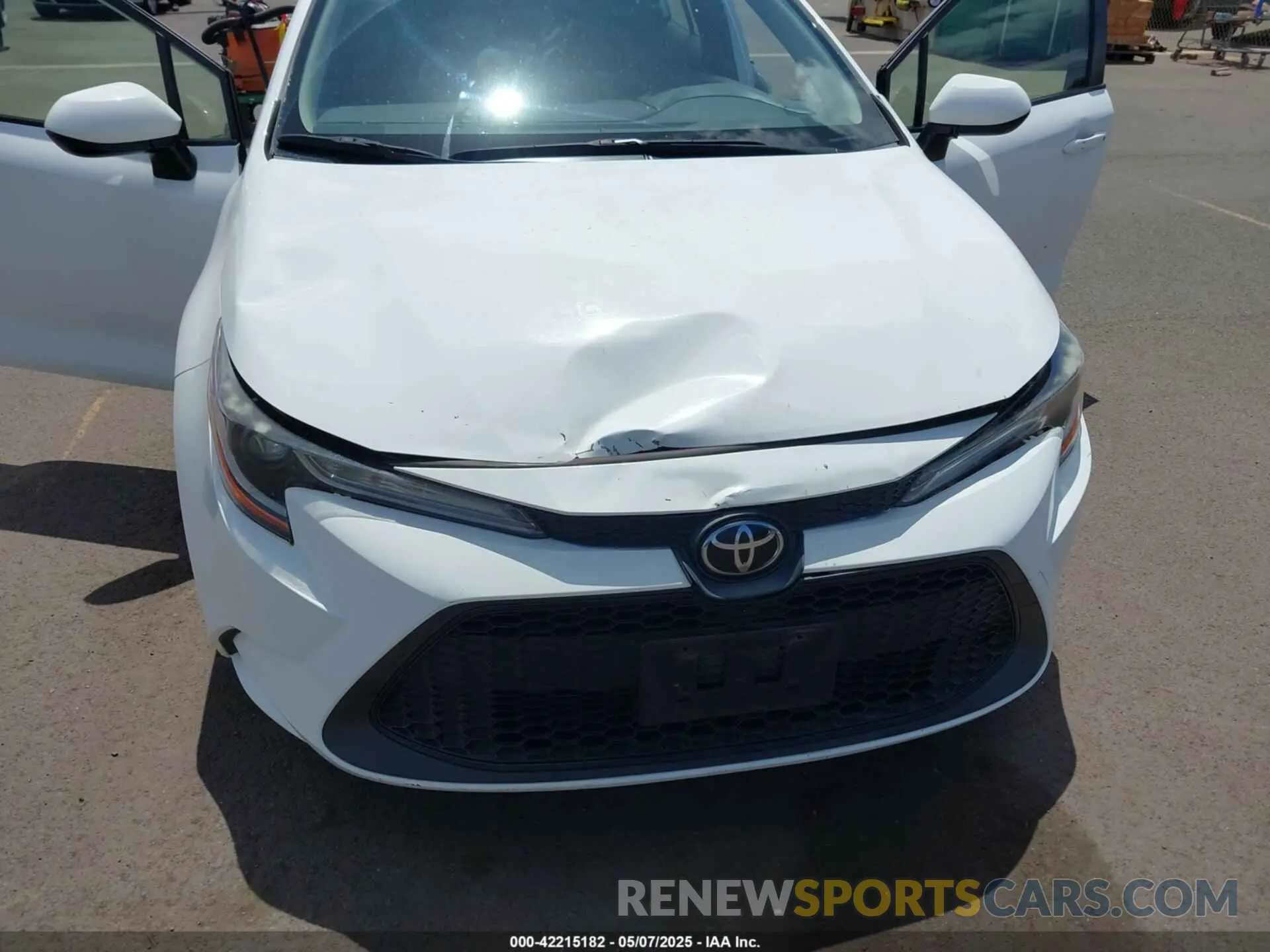 6 Photograph of a damaged car JTDEPMAE6MJ186534 TOYOTA COROLLA 2021