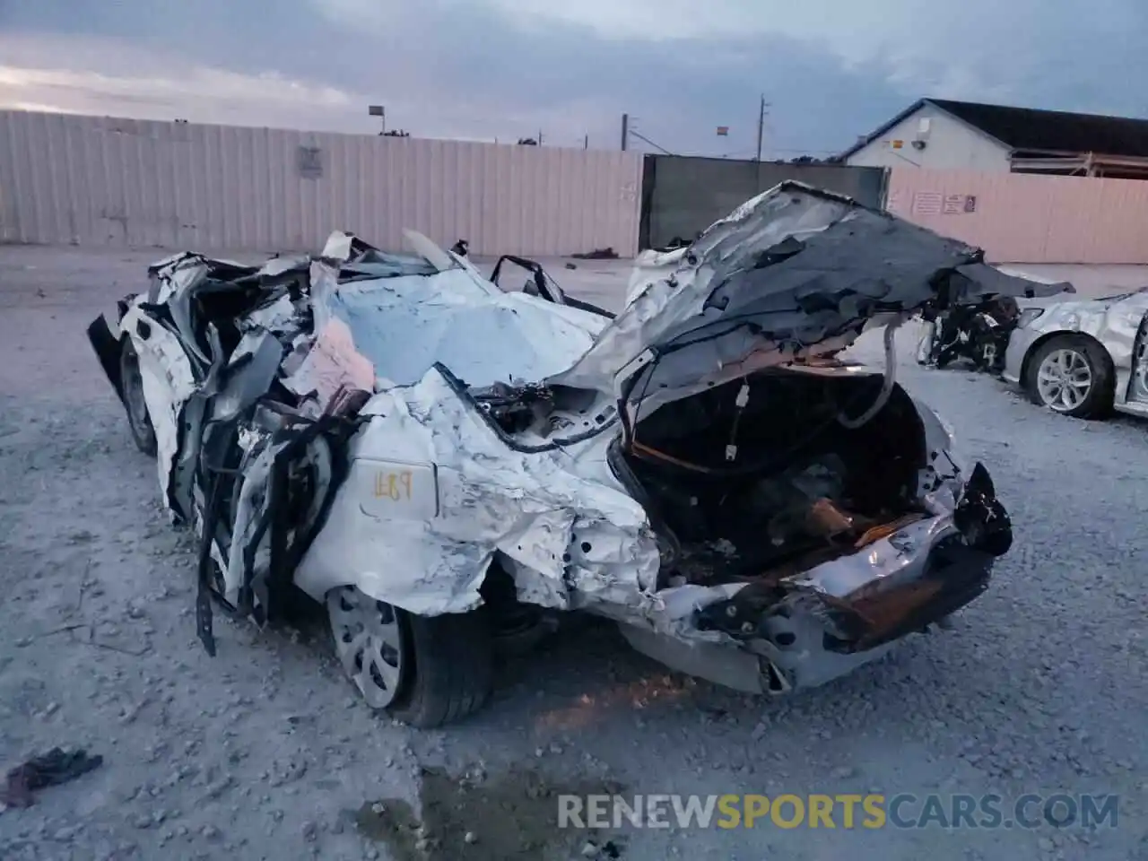 3 Photograph of a damaged car JTDEPMAE7MJ122101 TOYOTA COROLLA 2021