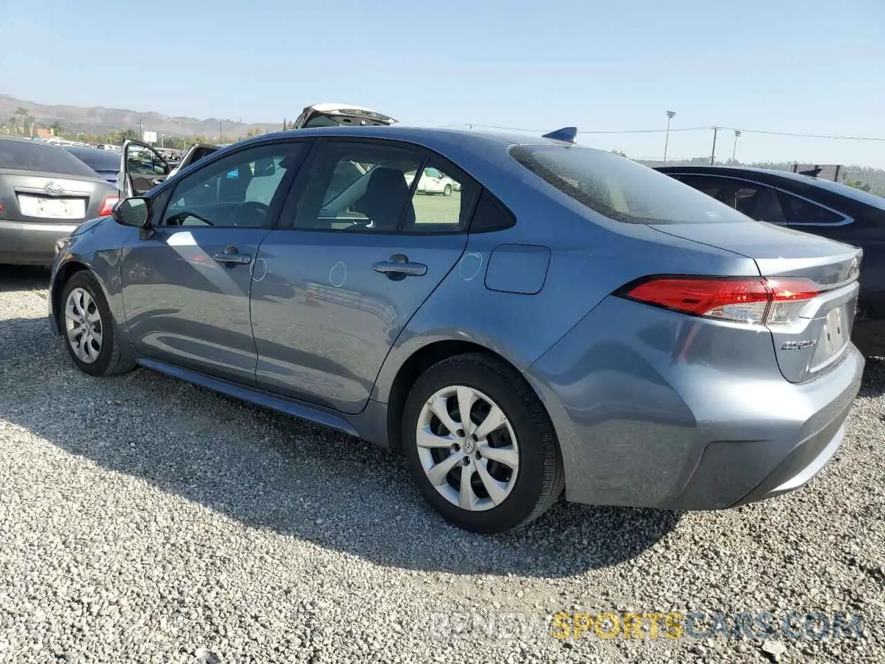 2 Photograph of a damaged car JTDEPMAE7MJ123202 TOYOTA COROLLA 2021