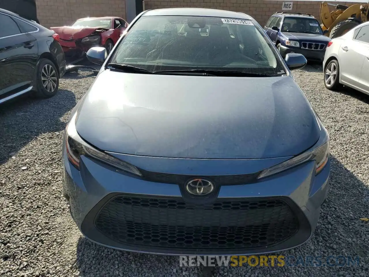 5 Photograph of a damaged car JTDEPMAE7MJ123202 TOYOTA COROLLA 2021