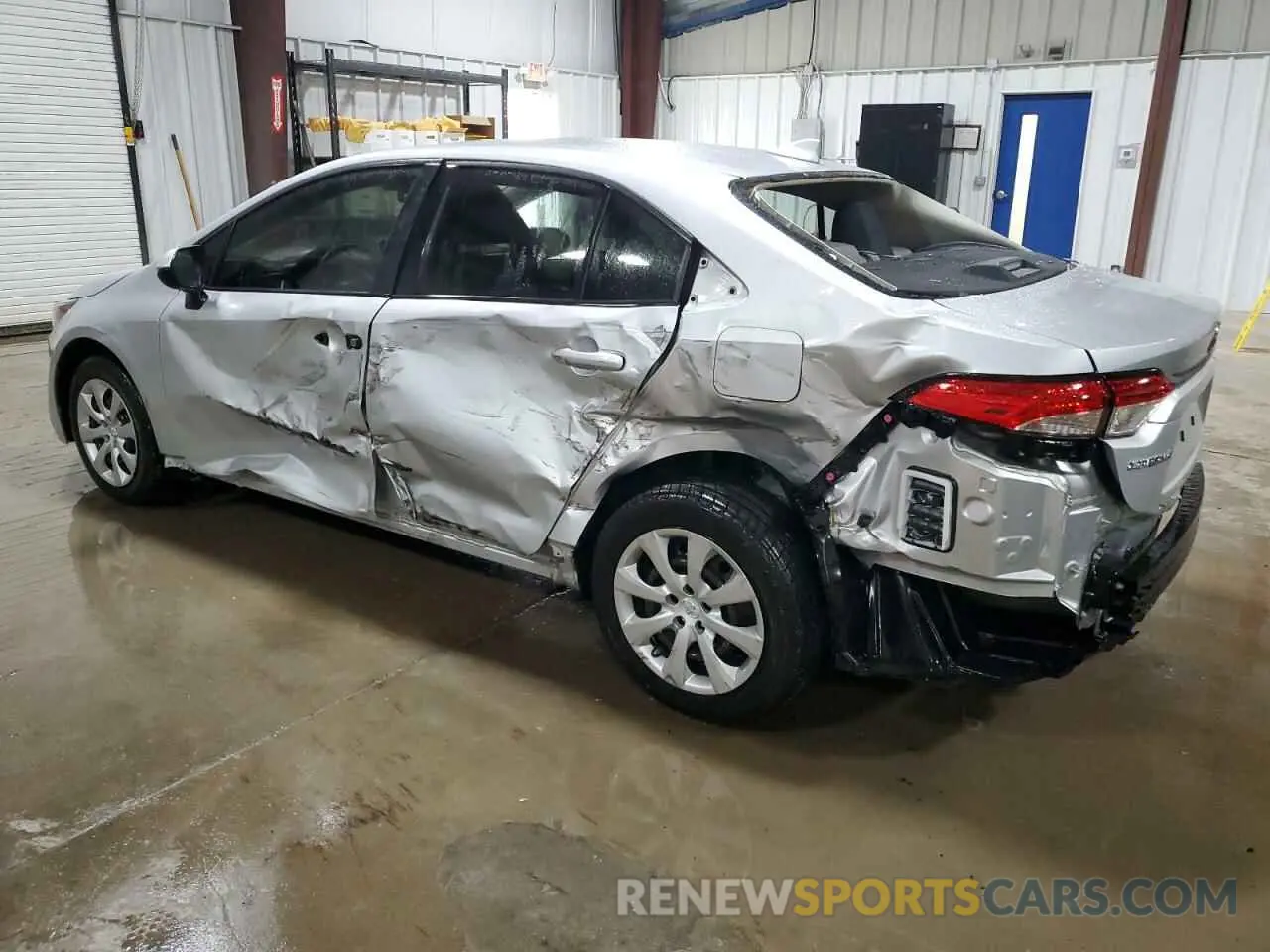 2 Photograph of a damaged car JTDEPMAE7MJ129159 TOYOTA COROLLA 2021