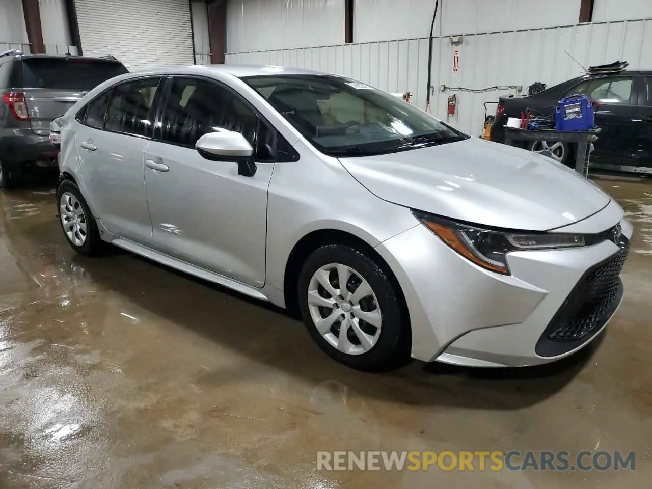 4 Photograph of a damaged car JTDEPMAE7MJ129159 TOYOTA COROLLA 2021