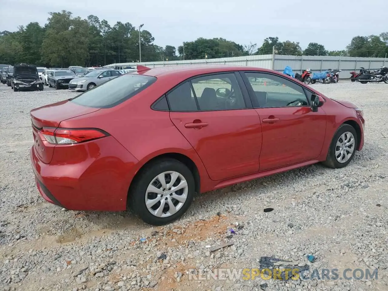 3 Photograph of a damaged car JTDEPMAE7MJ133213 TOYOTA COROLLA 2021