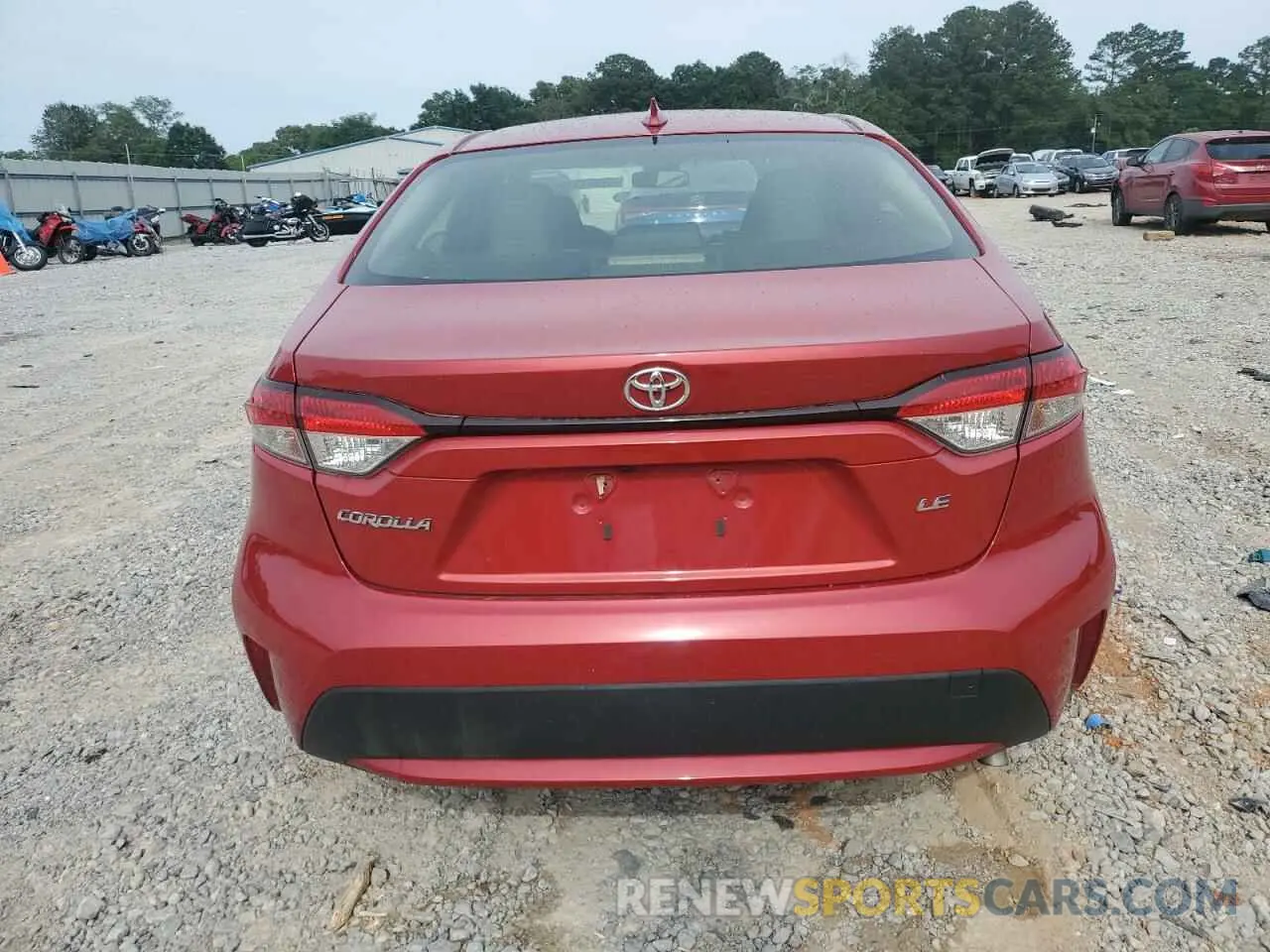 6 Photograph of a damaged car JTDEPMAE7MJ133213 TOYOTA COROLLA 2021