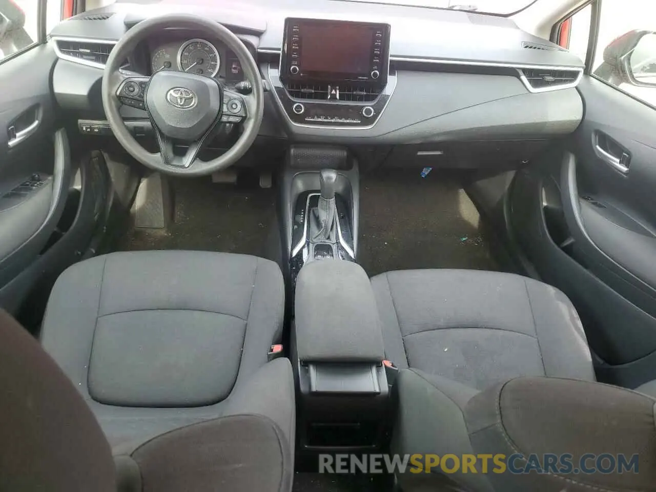 8 Photograph of a damaged car JTDEPMAE7MJ133213 TOYOTA COROLLA 2021