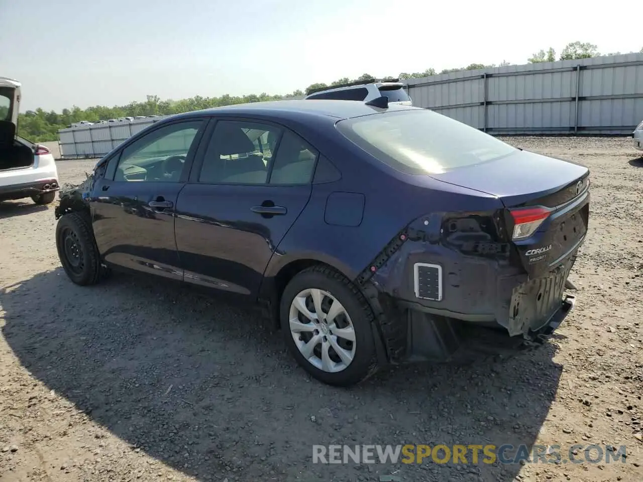 2 Photograph of a damaged car JTDEPMAE7MJ133227 TOYOTA COROLLA 2021