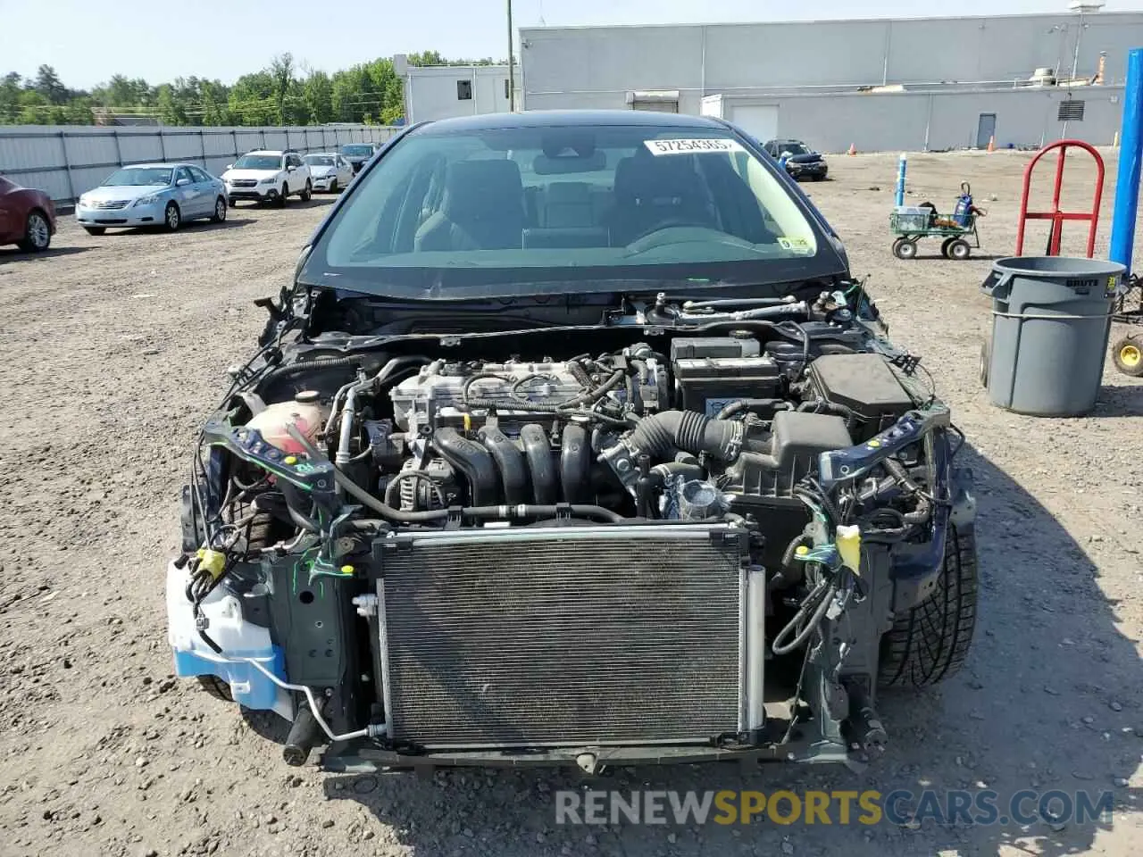 5 Photograph of a damaged car JTDEPMAE7MJ133227 TOYOTA COROLLA 2021