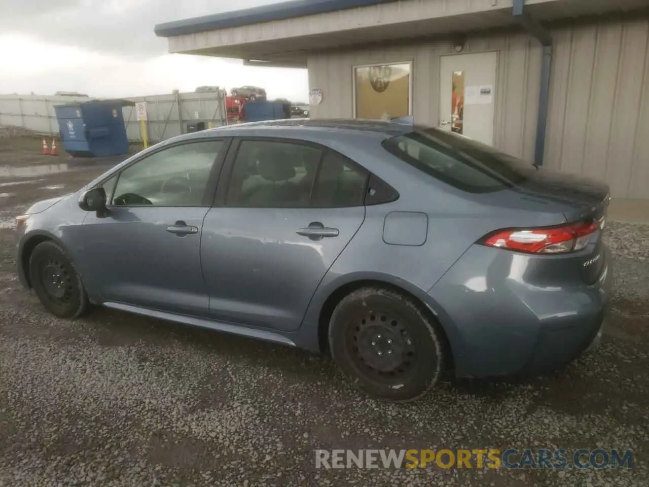 2 Photograph of a damaged car JTDEPMAE7MJ134085 TOYOTA COROLLA 2021