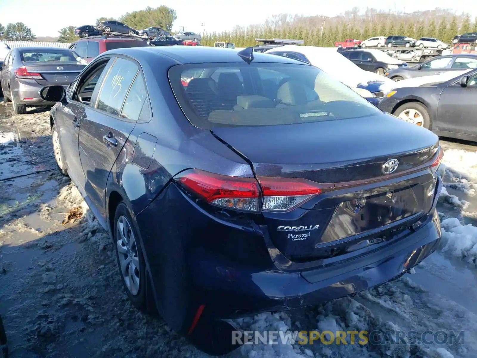 3 Photograph of a damaged car JTDEPMAE7MJ136323 TOYOTA COROLLA 2021