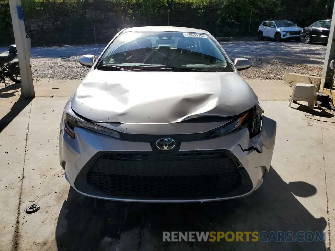 5 Photograph of a damaged car JTDEPMAE7MJ137200 TOYOTA COROLLA 2021