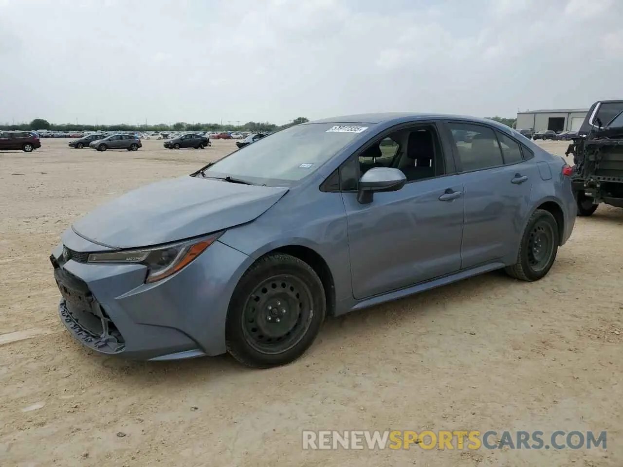 1 Photograph of a damaged car JTDEPMAE7MJ142381 TOYOTA COROLLA 2021
