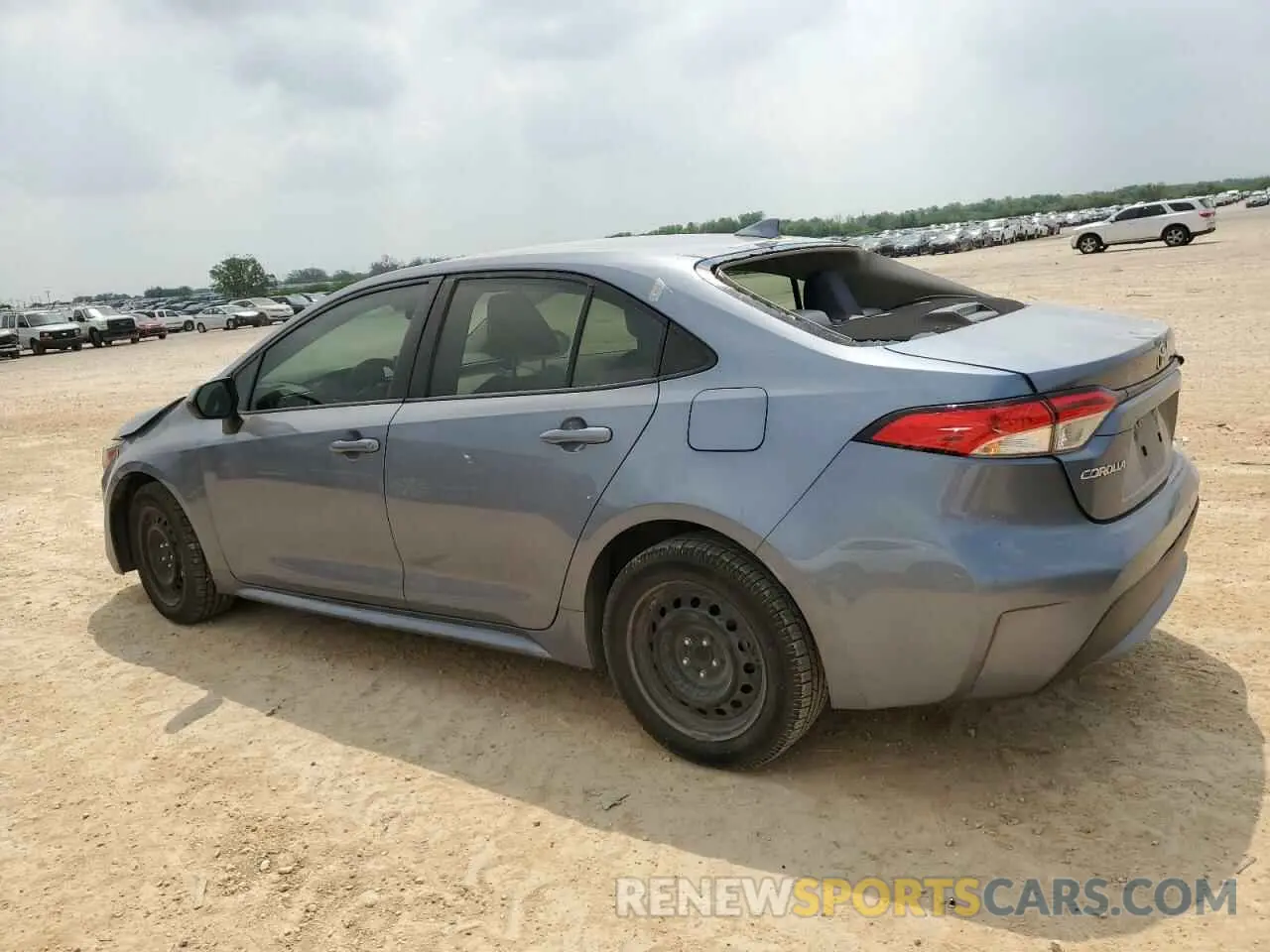 2 Photograph of a damaged car JTDEPMAE7MJ142381 TOYOTA COROLLA 2021