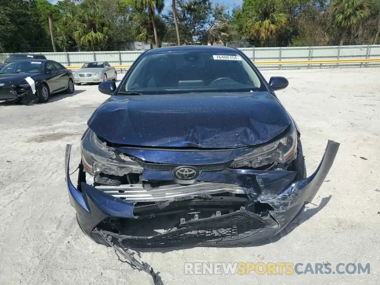5 Photograph of a damaged car JTDEPMAE7MJ143451 TOYOTA COROLLA 2021