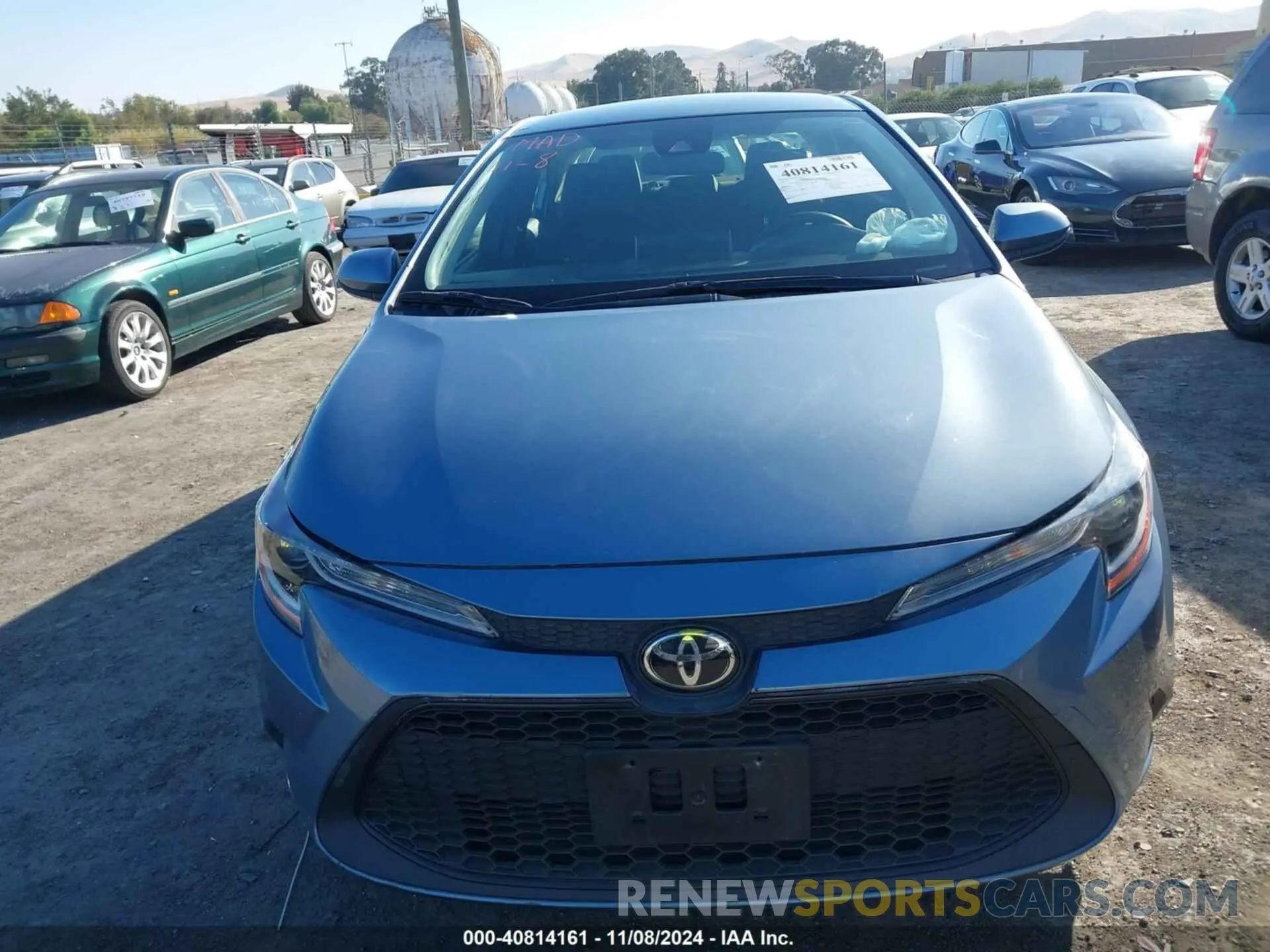 12 Photograph of a damaged car JTDEPMAE7MJ144406 TOYOTA COROLLA 2021