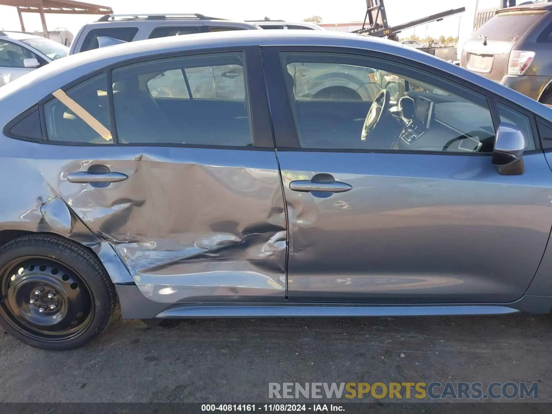 13 Photograph of a damaged car JTDEPMAE7MJ144406 TOYOTA COROLLA 2021