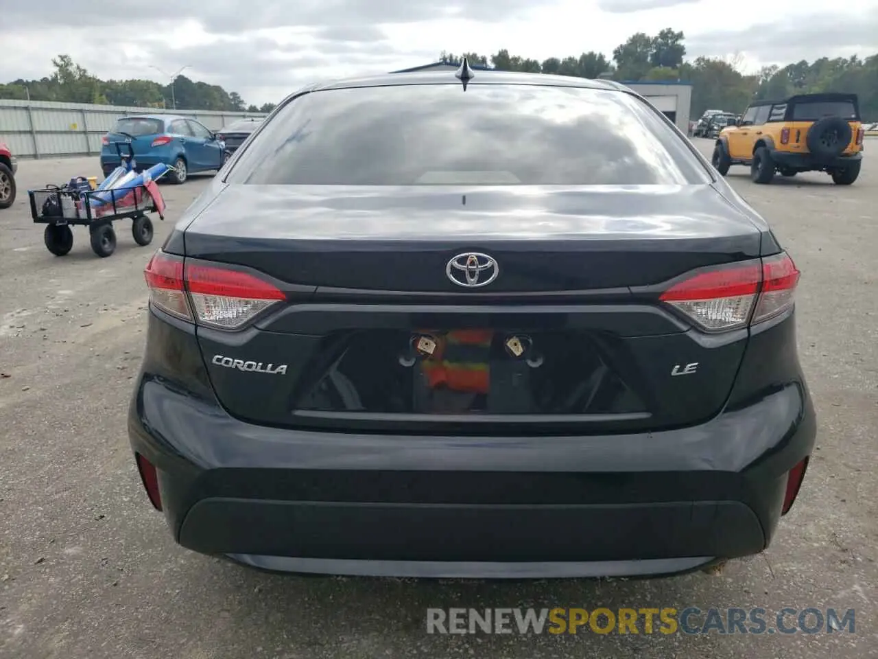 6 Photograph of a damaged car JTDEPMAE7MJ145460 TOYOTA COROLLA 2021